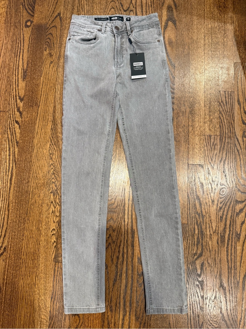 Men's Skinny Jeans in Light Gray - Slim Fit